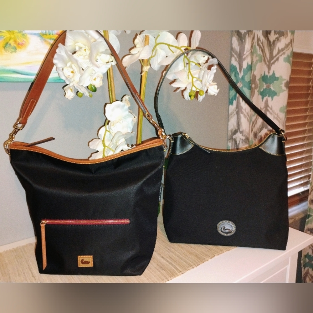 Dooney Nylon Hobo Bags  (Lot of 2)